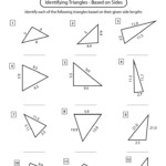 Worksheet Types Of Triangles