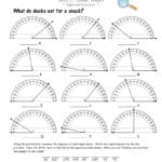 Worksheets 1 4 Measuring Angles Answer Key