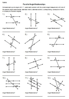 1 5 Practice Angle Relationships Worksheet Answers Explore Worksheet