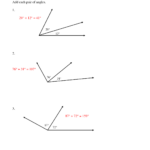 14 Supplementary Angles Worksheet Worksheeto