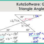 Angles In A Triangle Worksheet