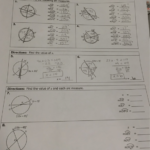 Arc And Angle Measures Worksheet Answers Unit 10 Circles