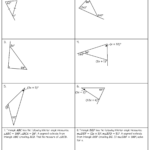 Exterior Angle Theorem Notes Worksheets Lindsay Bowden