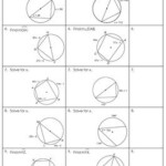 Inscribed Angles In Circles Partner Worksheet By Mrs E Teaches Math