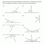 Lines And Angles Worksheet