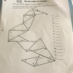 Missing Angles In Triangles Worksheet Answers Snake Snake Poin