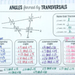 Parallel Lines And Transversals Worksheets With Answers