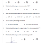 Reference Angles Worksheet Answers