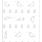 Right Triangle Trigonometry Worksheet