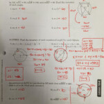 Worksheet Inscribed Angles And Arcs Day 2 Notes Geometry Ans