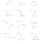 Worksheets Triangle Sum And Exterior Angle Theorem Answer Ke