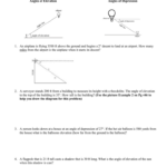 34 Angles Of Elevation And Depression Worksheet With Answers Support