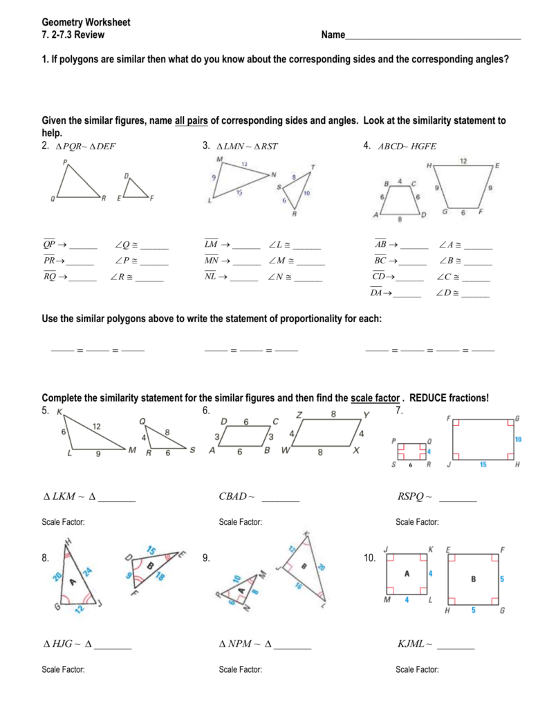 6 1 Angles Of Polygons Worksheet Answers Glencoe Geometry 