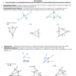 Angle Bisector Theorem Worksheet
