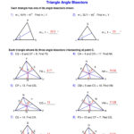 Angle Bisectors Triangle Worksheets Made By Teachers