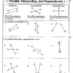 Angles In Parallel Lines Worksheet