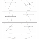 Angles In Parallel Lines Worksheet Ks3 Thekidsworksheet