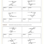 Angles On Parallel Lines A Worksheet Printable Maths Worksheets