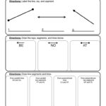 Angles Rays And Segments Worksheet By Teach Simple