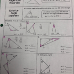 Angles Relationships And Algebra Worksheet Answers Gina Wilson