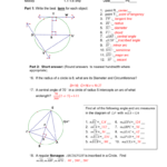Arcs Central Angles And Inscribed Angles Worksheet Answer Key