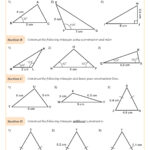 Constructing Triangles Worksheet Printable PDF Worksheets
