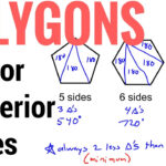 Interior And Exterior Angles Of Polygons Worksheet With Answ