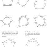 Interior Angles Worksheets Answers