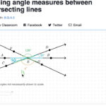 KHAN Finding Angle Measures Between Intersecting Lines YouTube