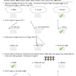 Knowing All The Angles Worksheet Answers Mathbits Angleworksheets