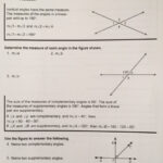 Lesson 3 1 Lines And Angles Reteach Answers