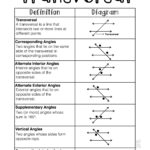 Lines And Angles Grade 7 Worksheet
