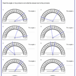 Measuring Angles With A Protractor Worksheet Sheri Jone 39 s 8th Grade