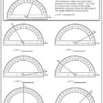 Measuring Angles Worksheet 5th Grade