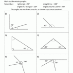 Missing Angles Worksheet