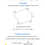 Polygon Interior Angle Sum Worksheet