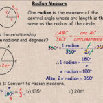 Radian And Angle Measure Unit Analysis Worksheet Angleworksheets