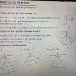 Solved 5 1 Additional Practice Perpendicular And Angle Bisectors 20
