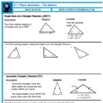 Triangle Angle Sum Worksheet