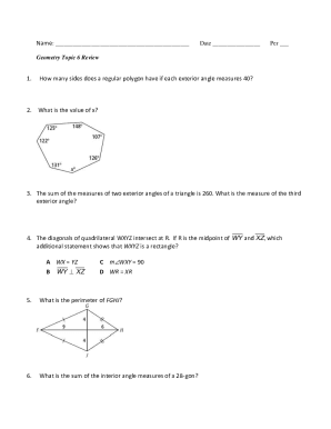 Triangle Interior Angle Worksheet Answers Sheet 3 Fill Online 