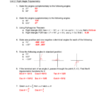 Trig Worksheet day 2 Coterminal Angles And Angle Conversions Answers