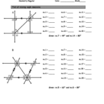 Worksheet Angle Puzzles 2 Geometry Regular Fill And Sign Printable