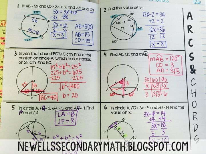 Worksheet Central Angles And Arcs Geometry Cp Answer Key Pdf Rimo Books